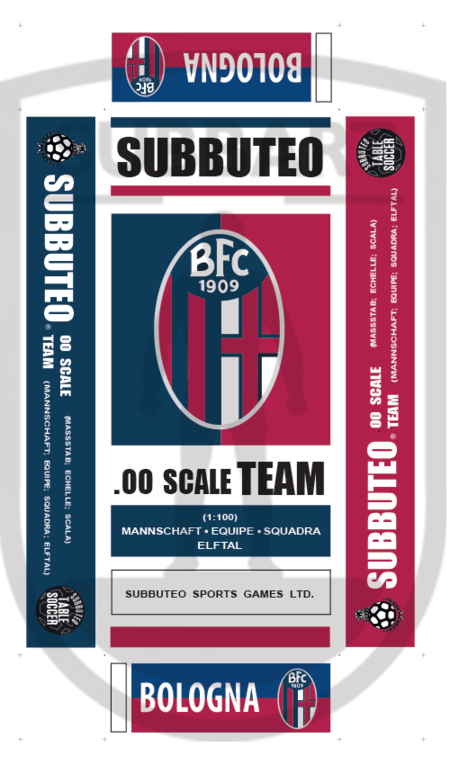 SCATOLA PERSONALIZZATA SUBBUTEO LOGO BOLOGNA