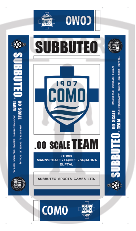 SCATOLA PERSONALIZZATA SUBBUTEO LOGO COMO