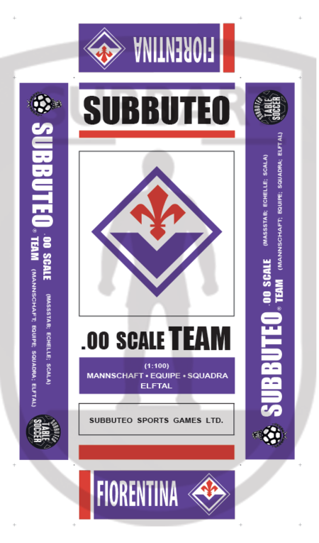 SCATOLA PERSONALIZZATA SUBBUTEO LOGO FIORENTINA