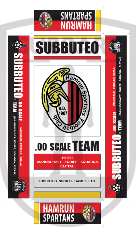 SCATOLA PERSONALIZZATA SUBBUTEO LOGO HAMRUN