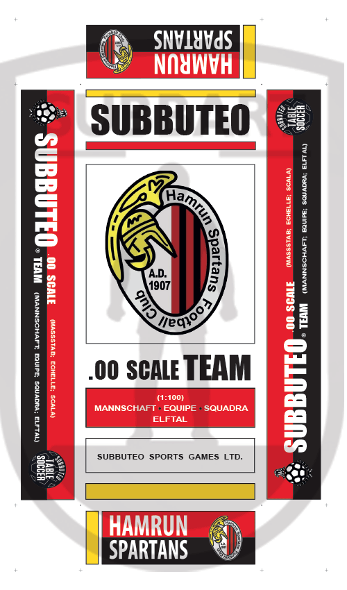 SCATOLA PERSONALIZZATA SUBBUTEO LOGO HAMRUN