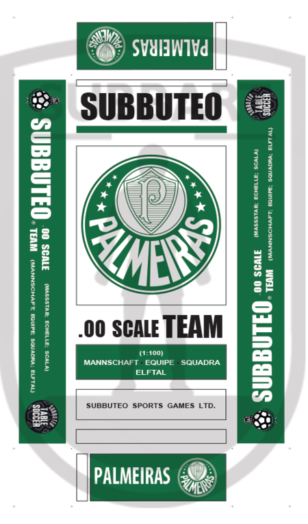 SCATOLA PERSONALIZZATA SUBBUTEO LOGO PALMEIRAS