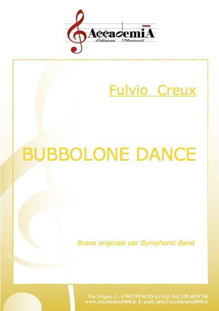 BUBBOLONE DANCE - Fulvio Creux