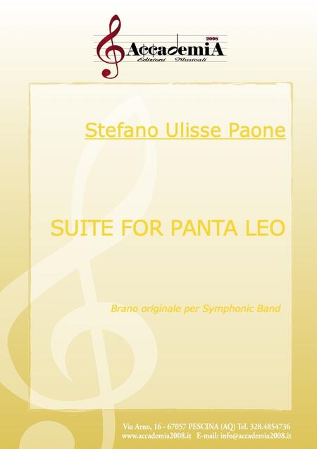 SUITE FOR PANTA LEO - Stefano Ulisse Paone