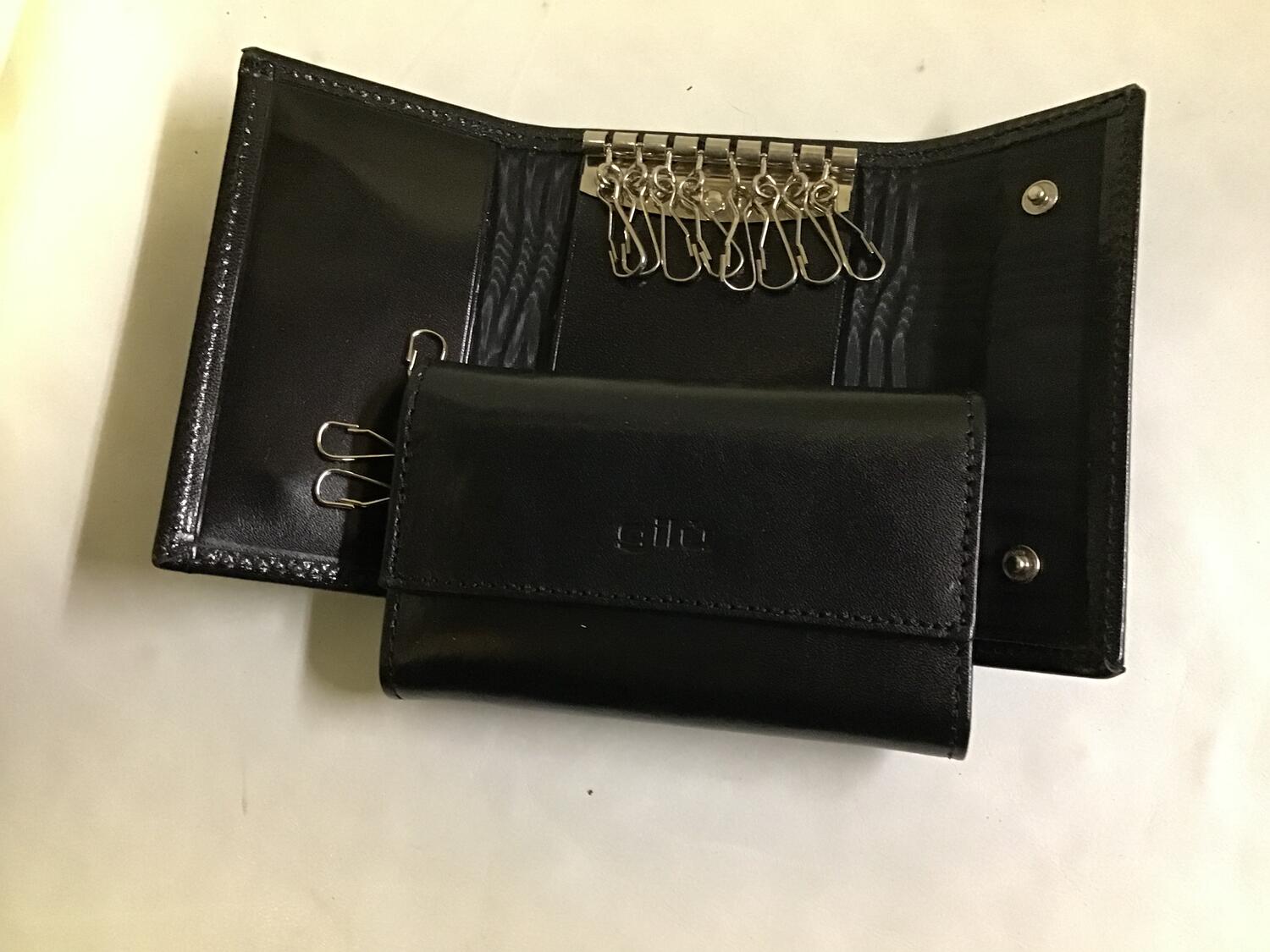 Portachiavi pelle Gilu art38 wind nero