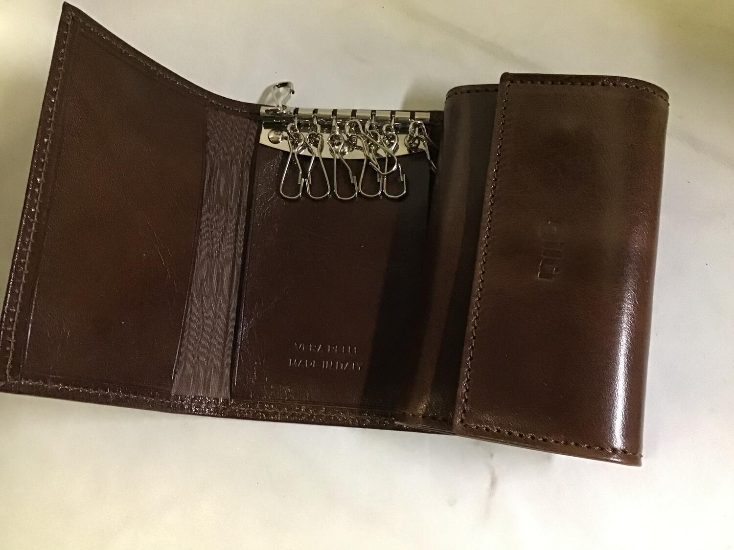 Portachiavi pelle Gilu art.38 Wind noce