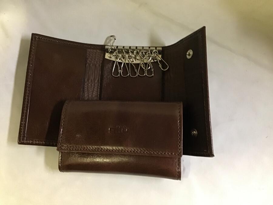 Portachiavi pelle Gilu art.38 Wind noce