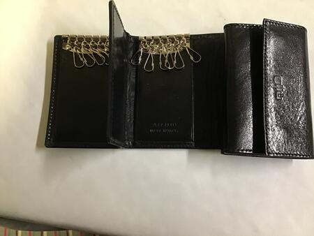 Portachiavi pelle Gilu art.37 Wind nero