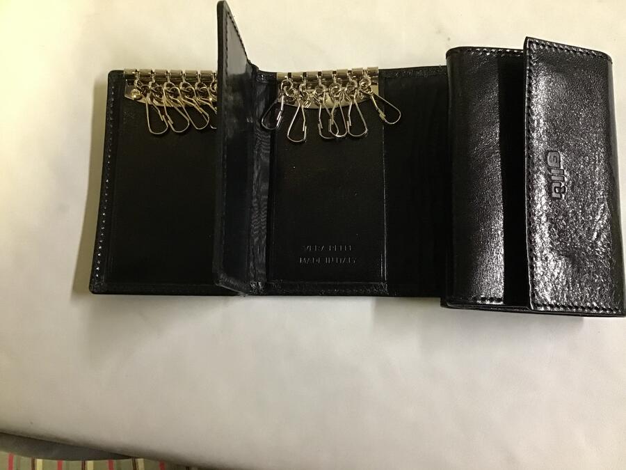 Portachiavi pelle Gilu art.37 Wind nero