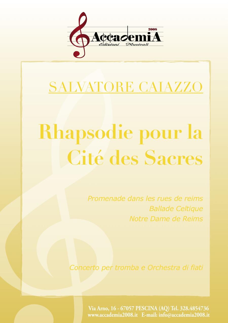 RHAPSODIE POUR LA CITE‘ DES SACRES - Salvatore Caiazzo
