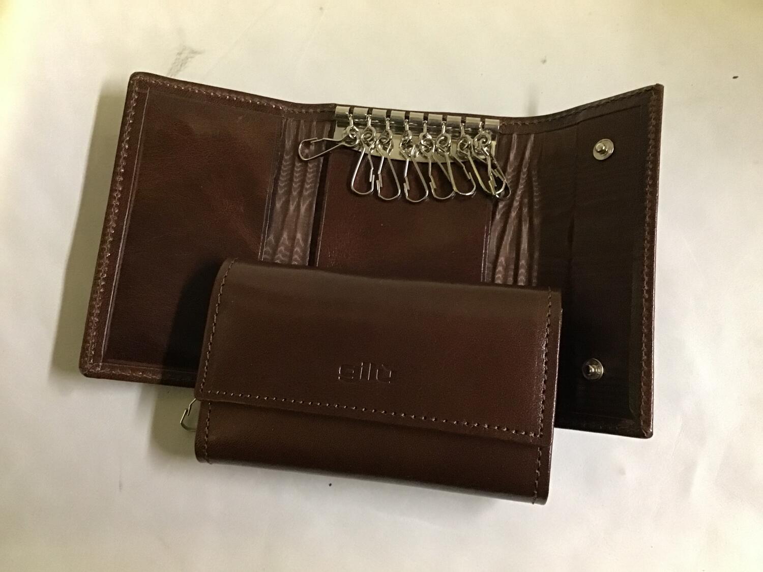 Portachiave pelle Gilu art.38 Wind noce