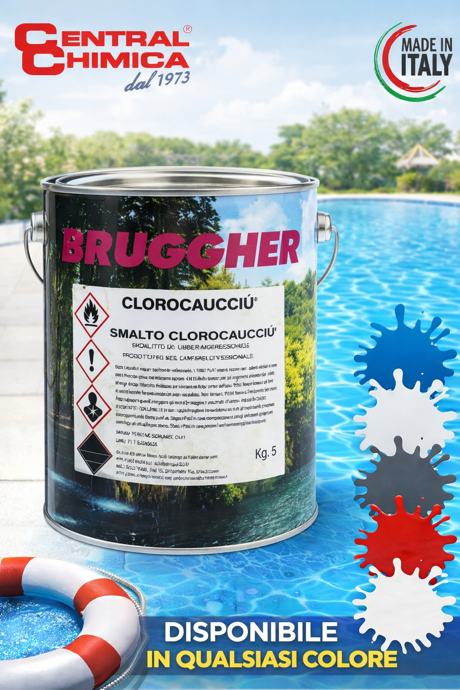 Clorocaucciù Kg 5