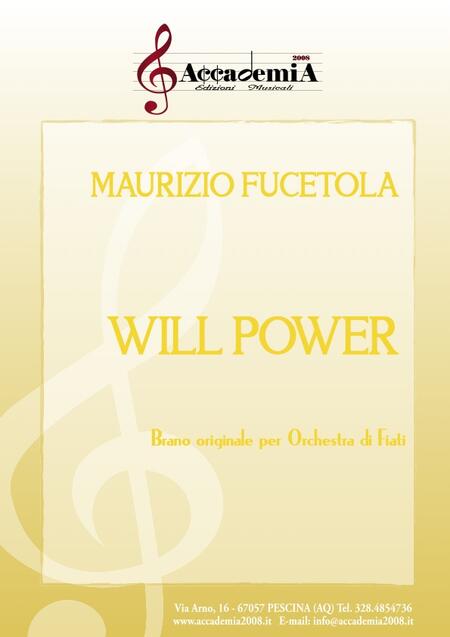 WILL POWER - Maurizio Fucetola