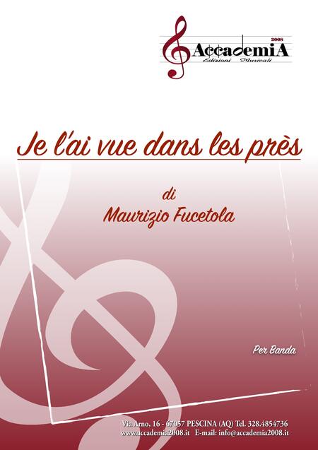 JE L’AI VUE DANS LES PRES - Maurizio Fucetola