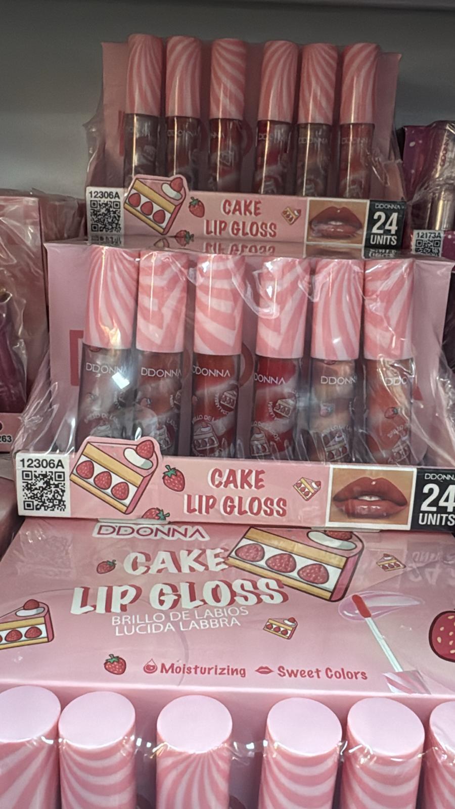 D'DONNA  CAKE LIP GLOSS (Conf. da 24 pezzi)