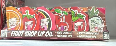 D'DONNA FRUIT SHOP LIP OIL (Conf. da 36 pezzi)