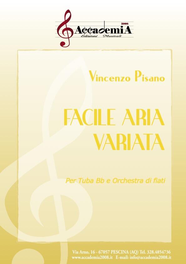 FACILE ARIA VARIATA - Vincenzo Pisano