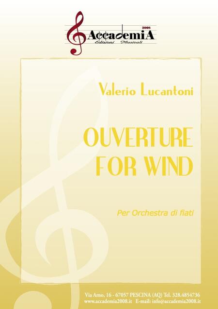 OUVERTURE FOR WIND - Valerio Lucantoni