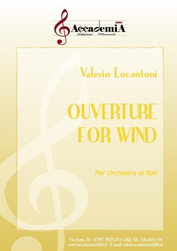 OUVERTURE FOR WIND - Valerio Lucantoni