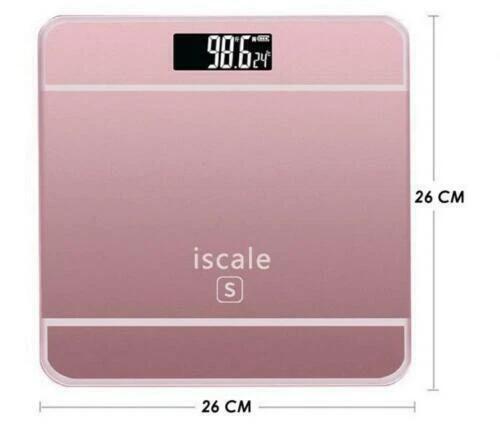 BILANCIA PESA PERSONE DIGITALE IN VETRO PORTATA 180 KG PESAPERSONA ELETTRONICA