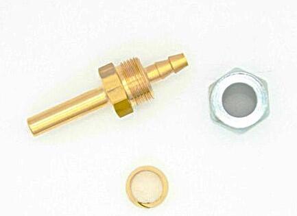 RACCORDO FARO DRITTO 6mm COMPLETO