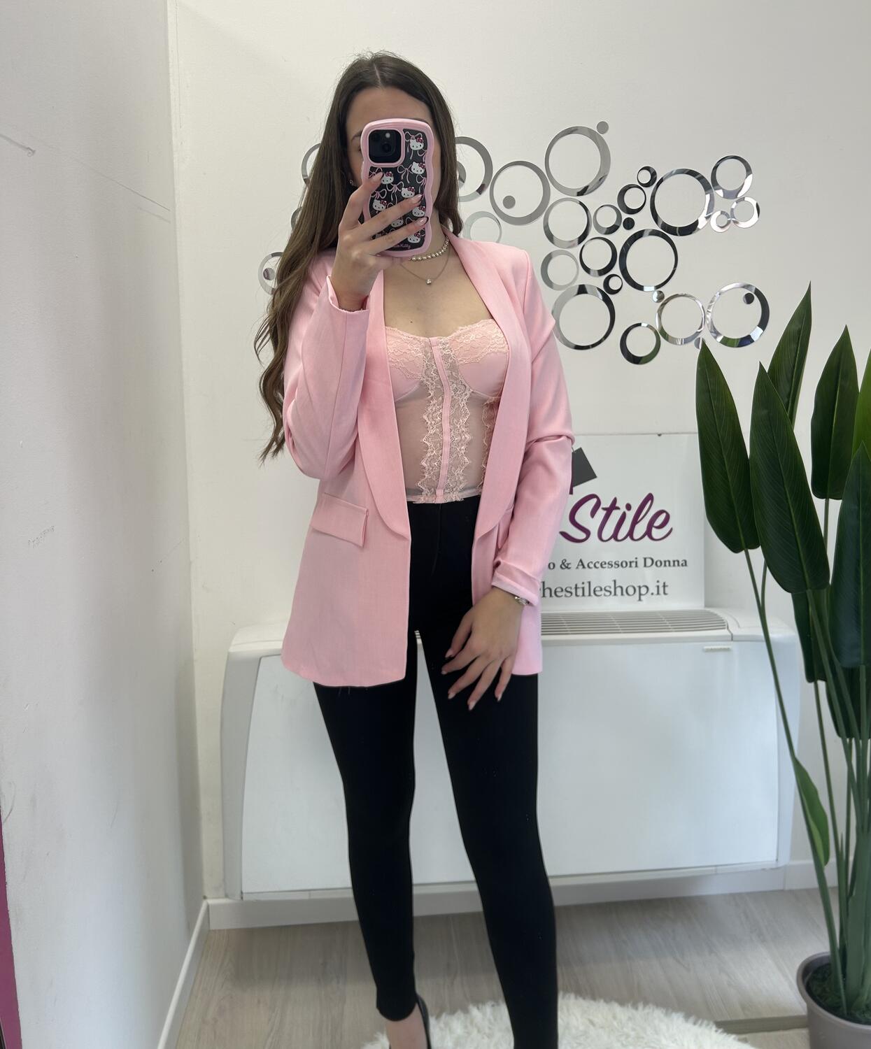 NOVITÀ Top in pizzo tipo corsetto