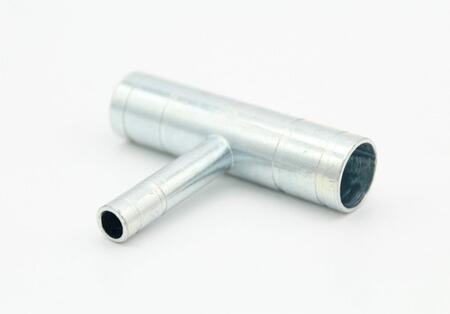 RACCORDO ACQUA A T 16X16X10mm FERRO