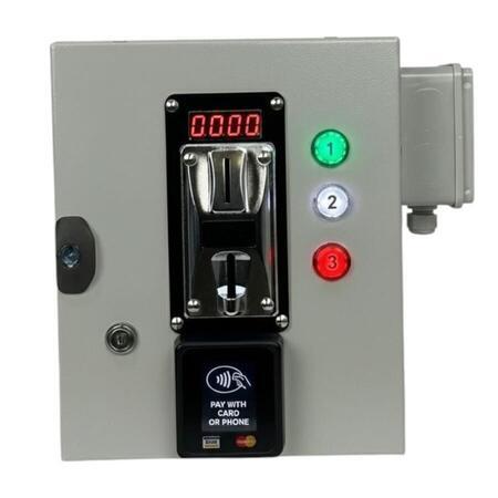 3 DOCCE + POS – Gettoniera multimoneta con elettrovalvole 12 Vcc