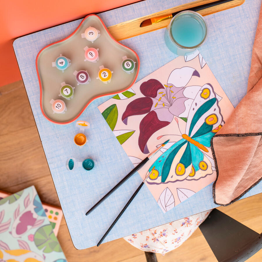 Dipingere con i numeri Les Rosalies