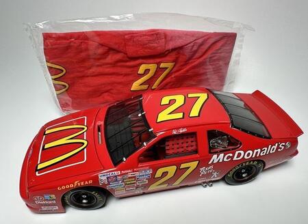 1992 Racing Champions Hut Stricklin #27 McDonald's RACEWAY REPLICAS 1:24 - 8+ ANNI