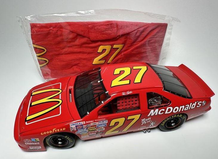 1992 Racing Champions Hut Stricklin #27 McDonald's RACEWAY REPLICAS 1:24 - 8+ ANNI