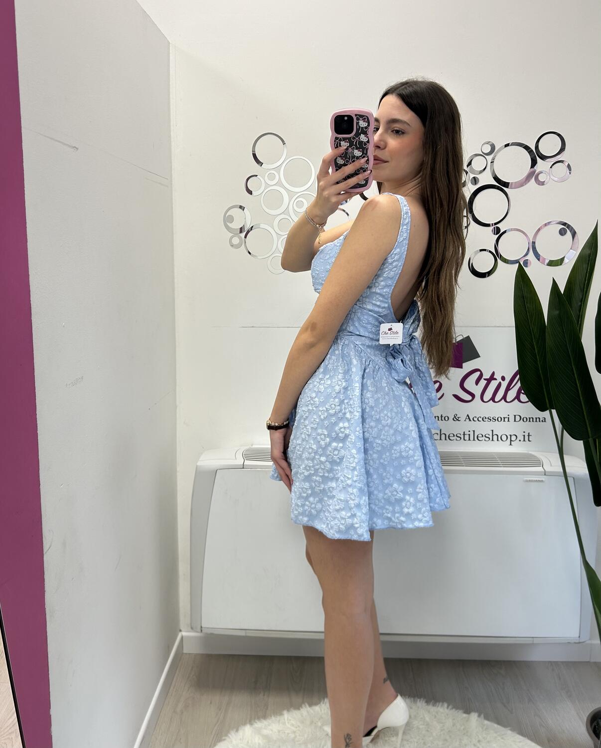 NOVITÀ Abitino ricamato con gonna a ruota