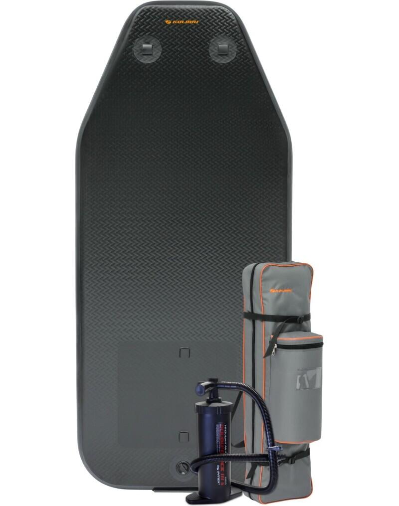 Gommone Tender Kolibri KM300 con pavimento alta pressione - 300x160 cm - grigio scuro 