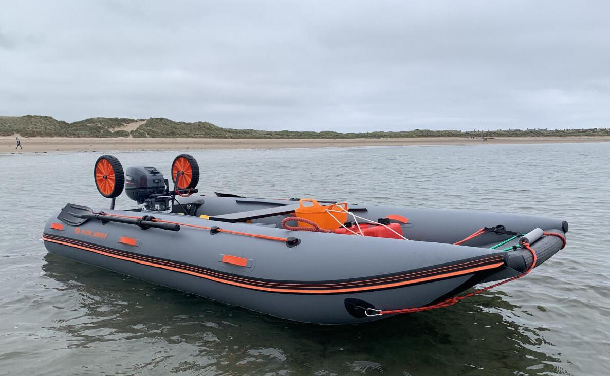 Gommone Tender Catamarano Kolibri KM380CM - 380x185 cm - con pavimento airdeck