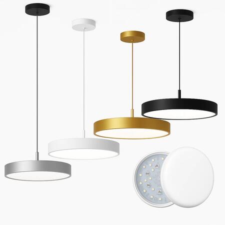 Lampadario 40W a Sospensione Cerchio Design Circolina IP20 Cucina Salotto LED 4000K