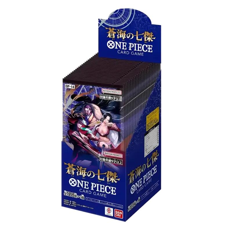 One piece box OP14 Japan The Seven Warlords Of The Sea ( 24 buste)