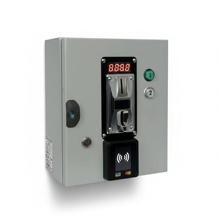 Gettoniera + POS per Apertura di 2 Porte – Multimoneta, 12V, Sistema Professionale