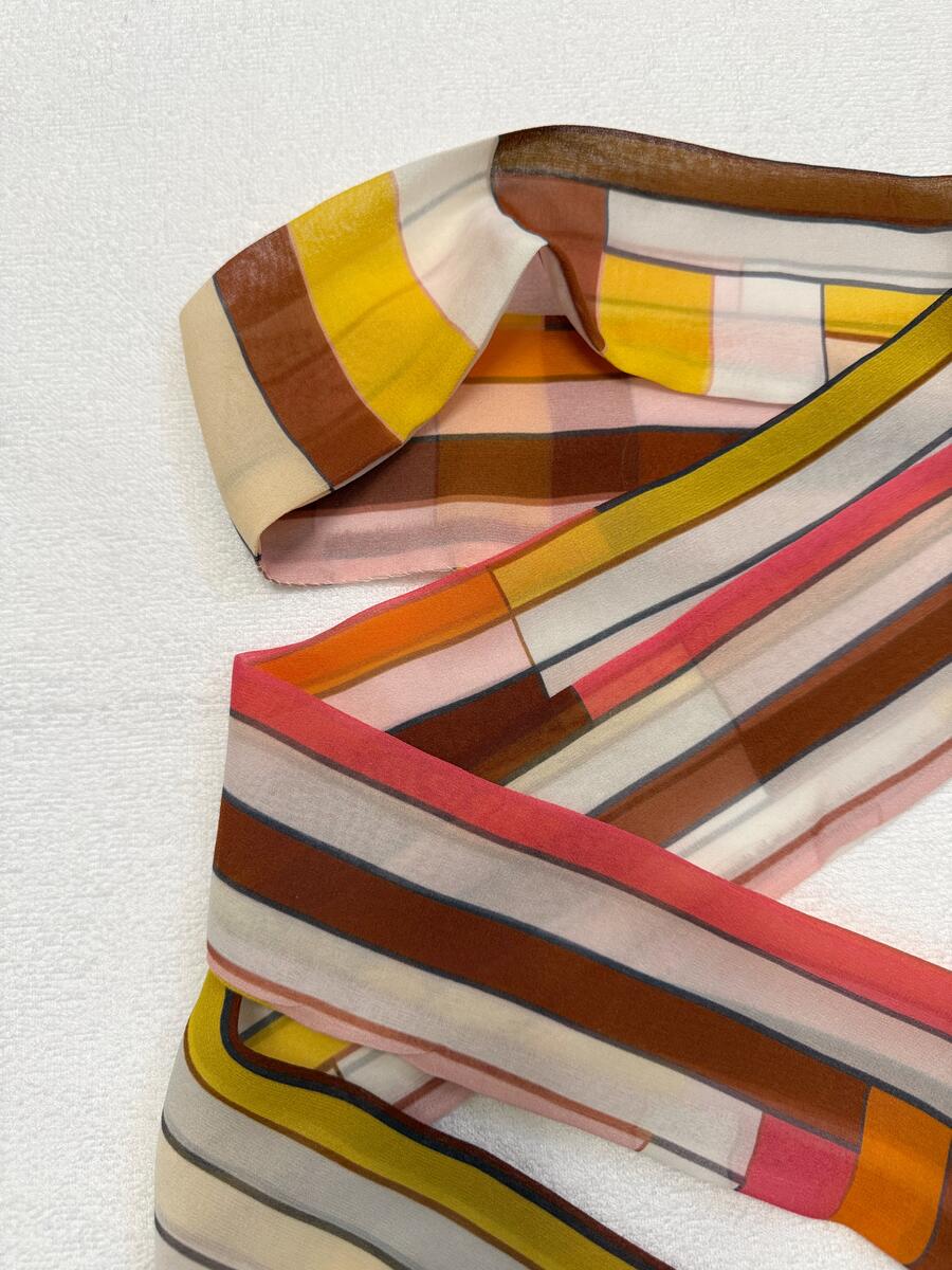 Sciarpa ispirata anni 70