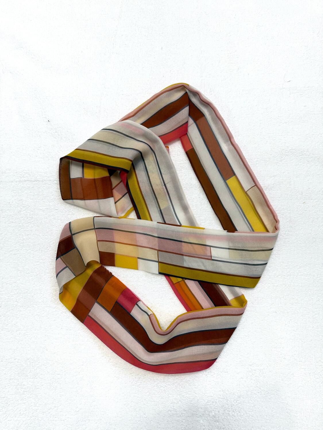 Sciarpa ispirata anni 70