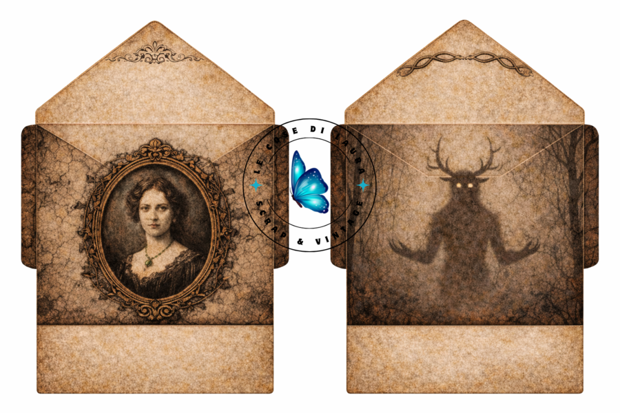 Emerald Key Coven- Kit digitale per Junk Journal