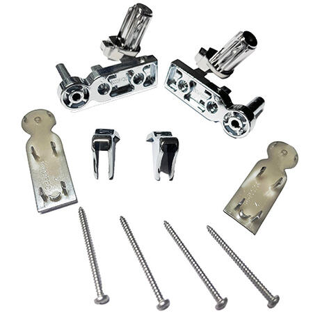 R800/34 - Coppia Cerniere + Tappi YOUNG