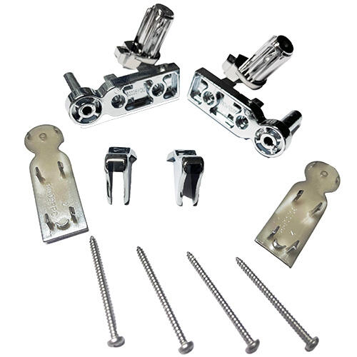 R800/34 - Coppia Cerniere + Tappi YOUNG