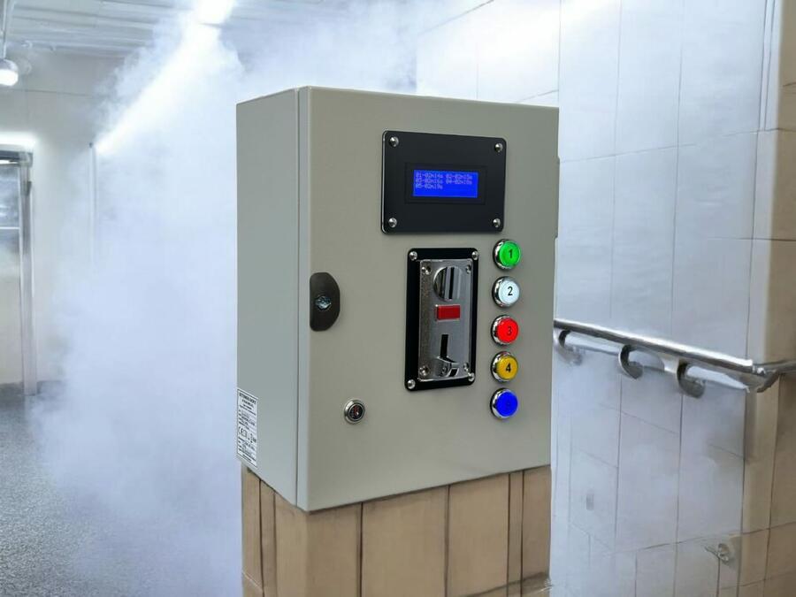 5 DOCCE – Gettoniera multimoneta con Pausa ed elettrovalvole 12 Vcc