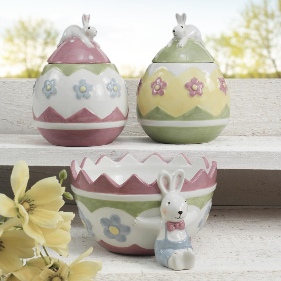 Fantin Argenti - Ciotola con Coniglio in Ceramica