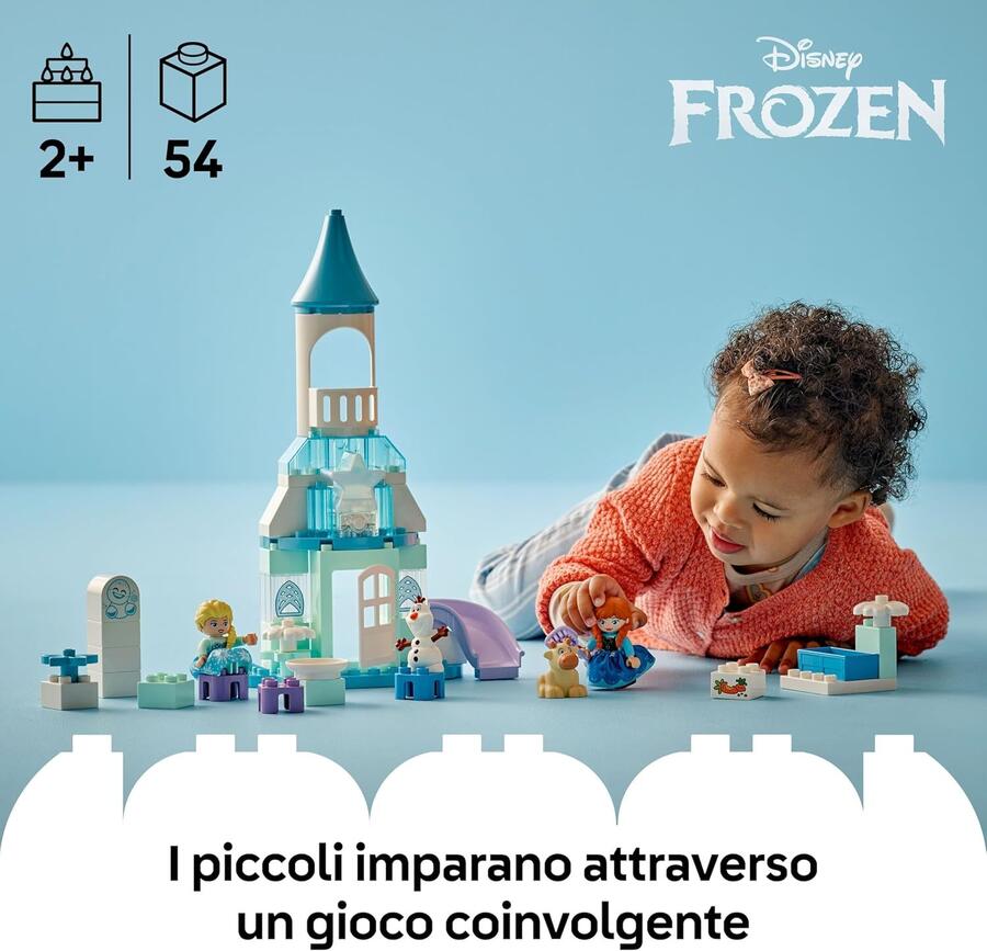 Lego Duplo Disney La festa al Castello di Anna ed Elsa Frozen - 10455 - 2+