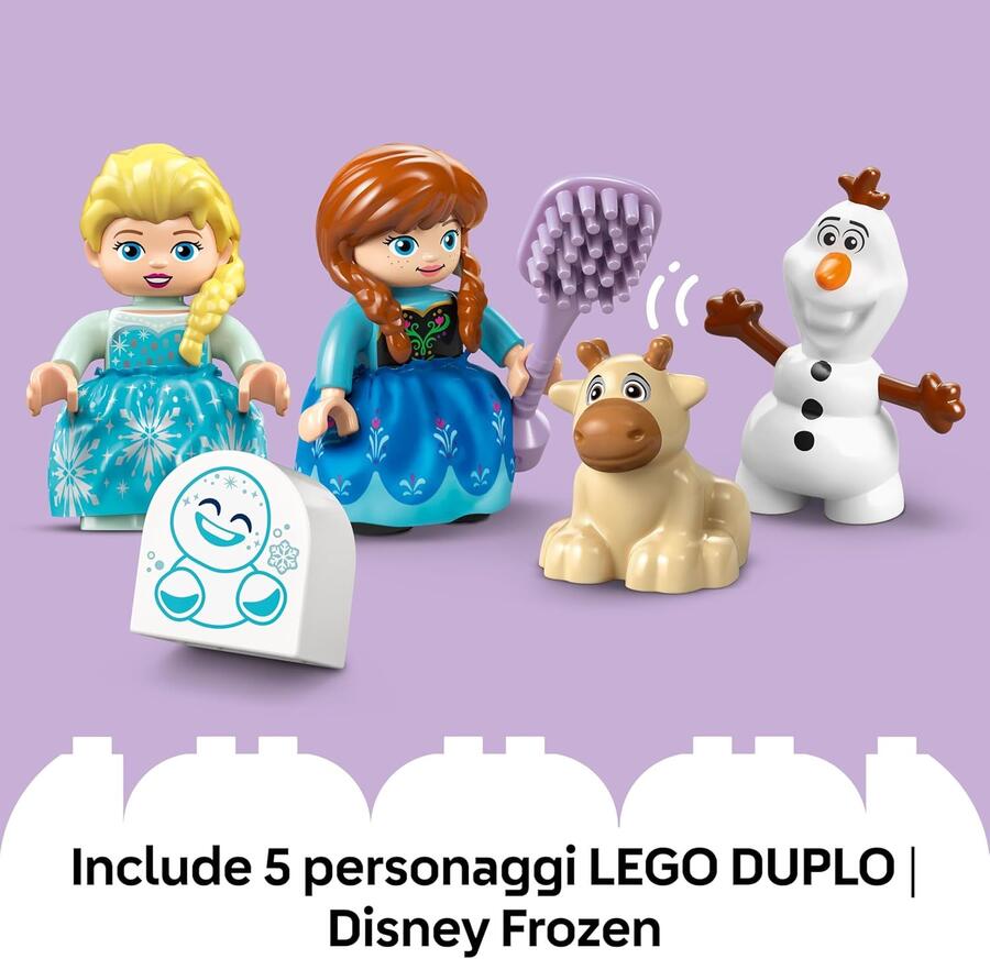 Lego Duplo Disney La festa al Castello di Anna ed Elsa Frozen - 10455 - 2+
