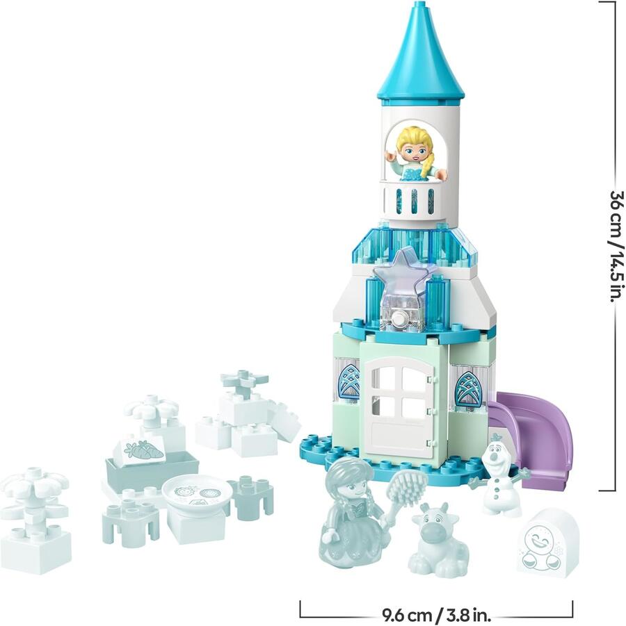Lego Duplo Disney La festa al Castello di Anna ed Elsa Frozen - 10455 - 2+