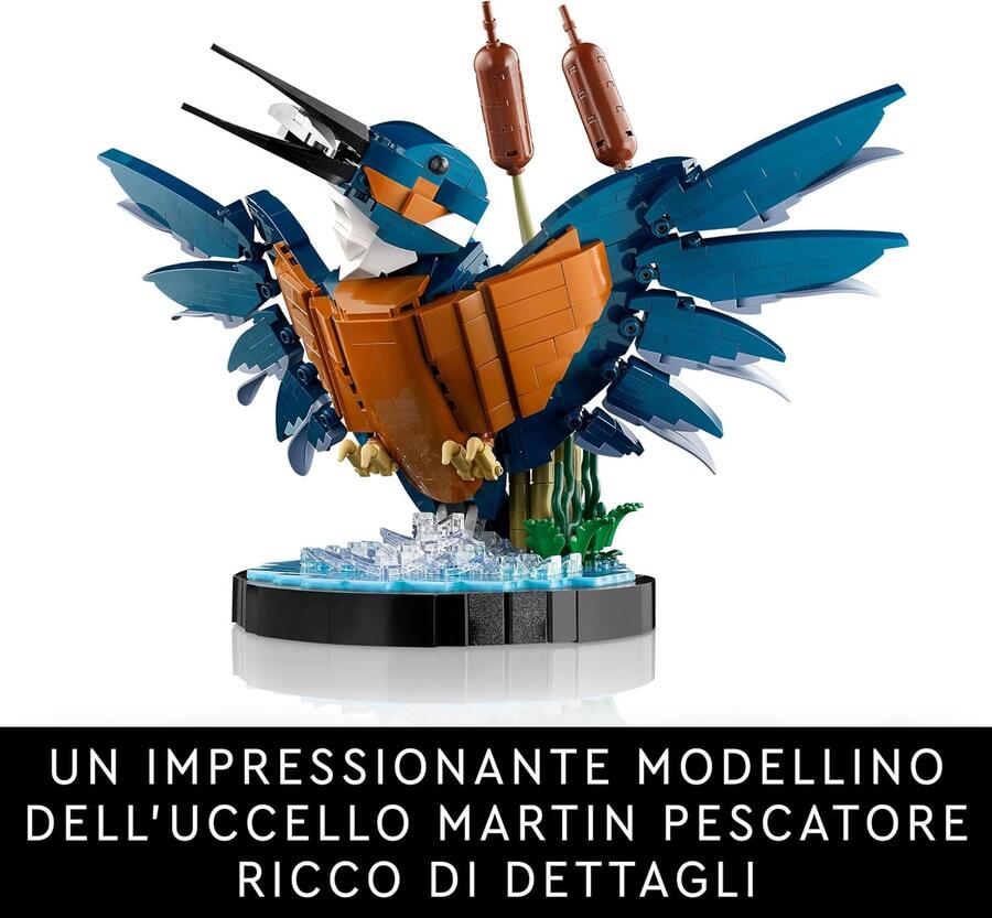 Lego Icon Martin Pescatore - 10331 - 18+