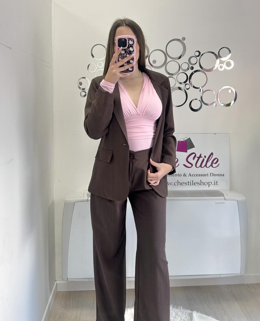 NOVITÀ Completo gessato in lurex