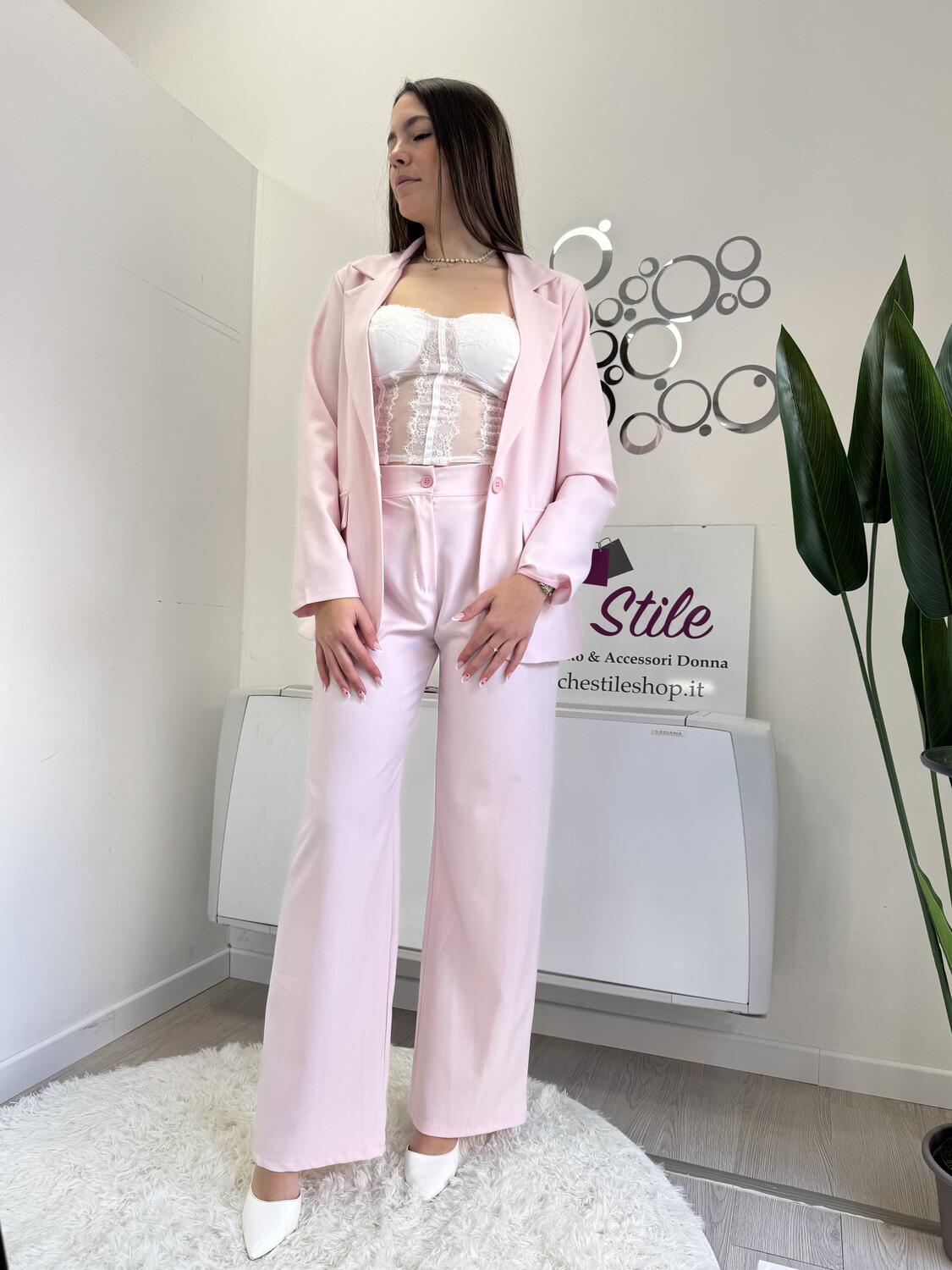 NOVITÀ Completo gessato in lurex